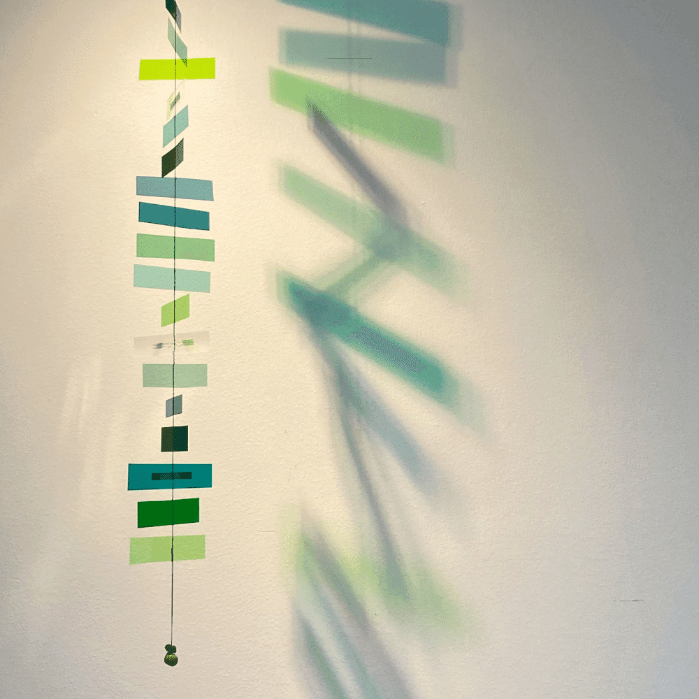 Flickering Light / Lysinstallation Uro / Grøn