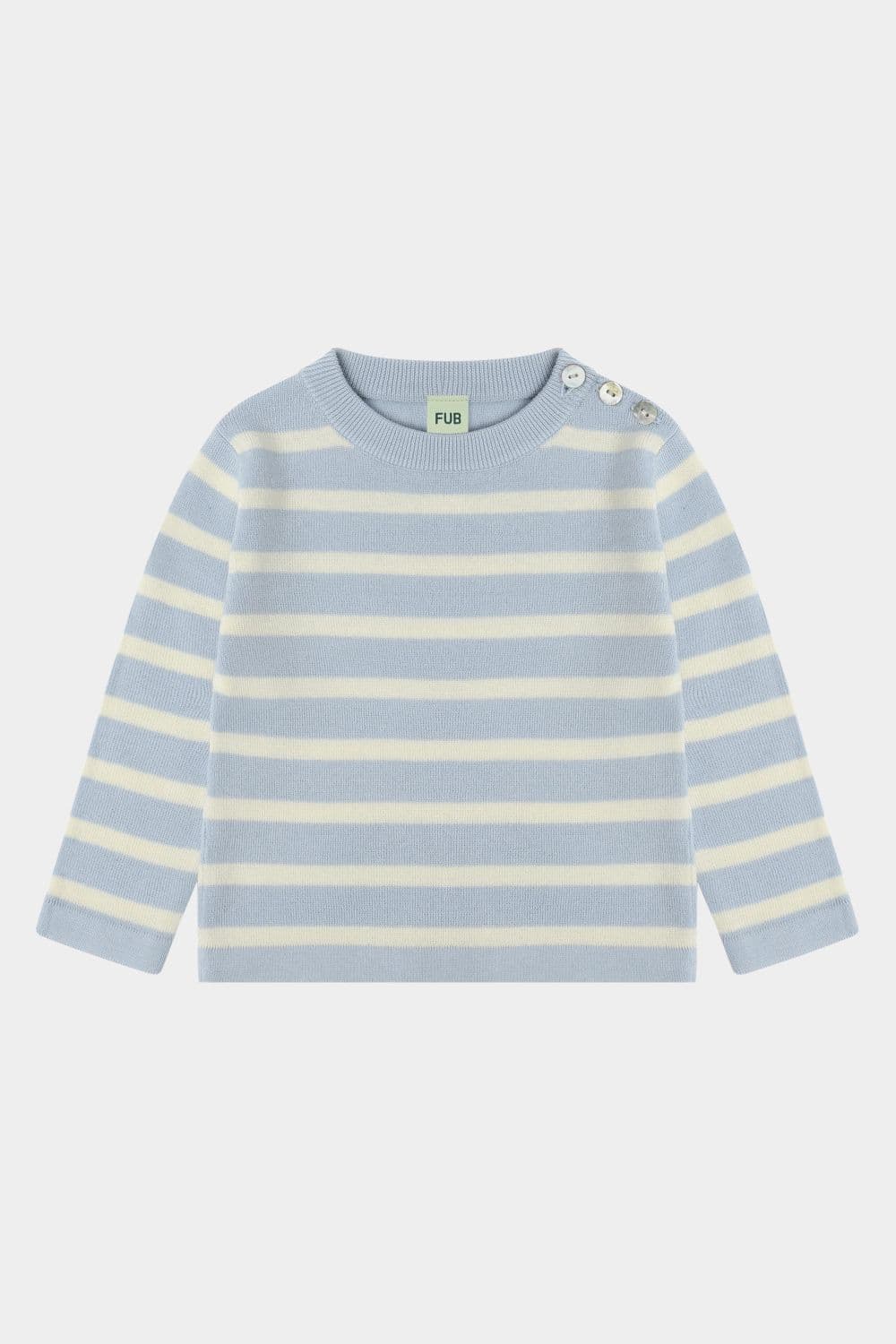 FUB / Baby Langærmet Stribet Bluse / Pale Blue
