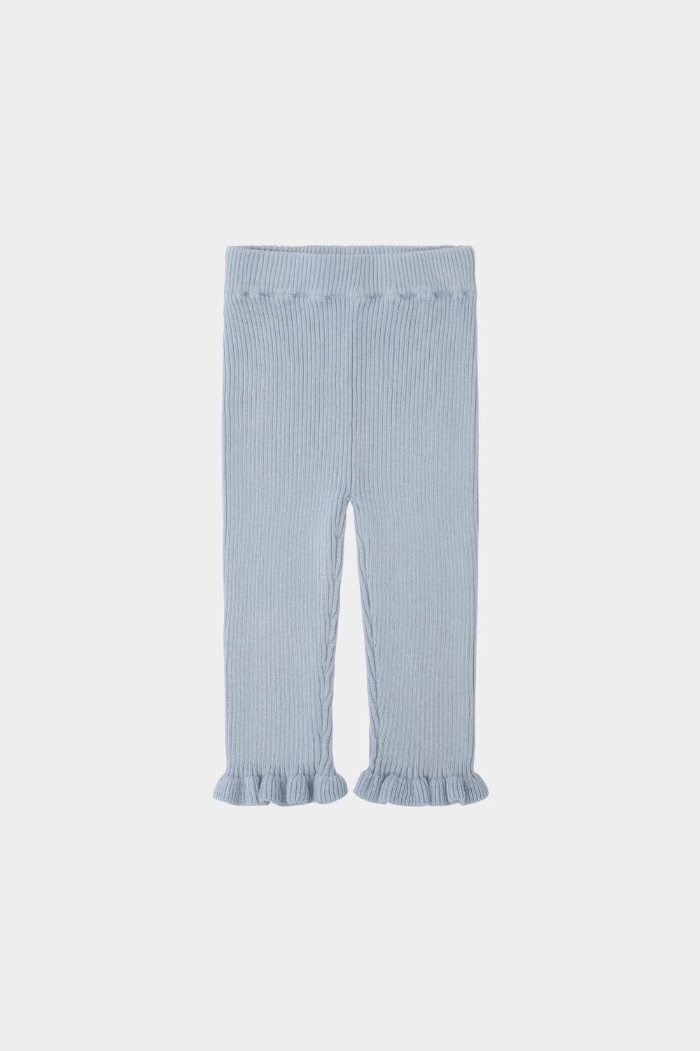 FUB / Rib Flæse leggings / Pale Blue