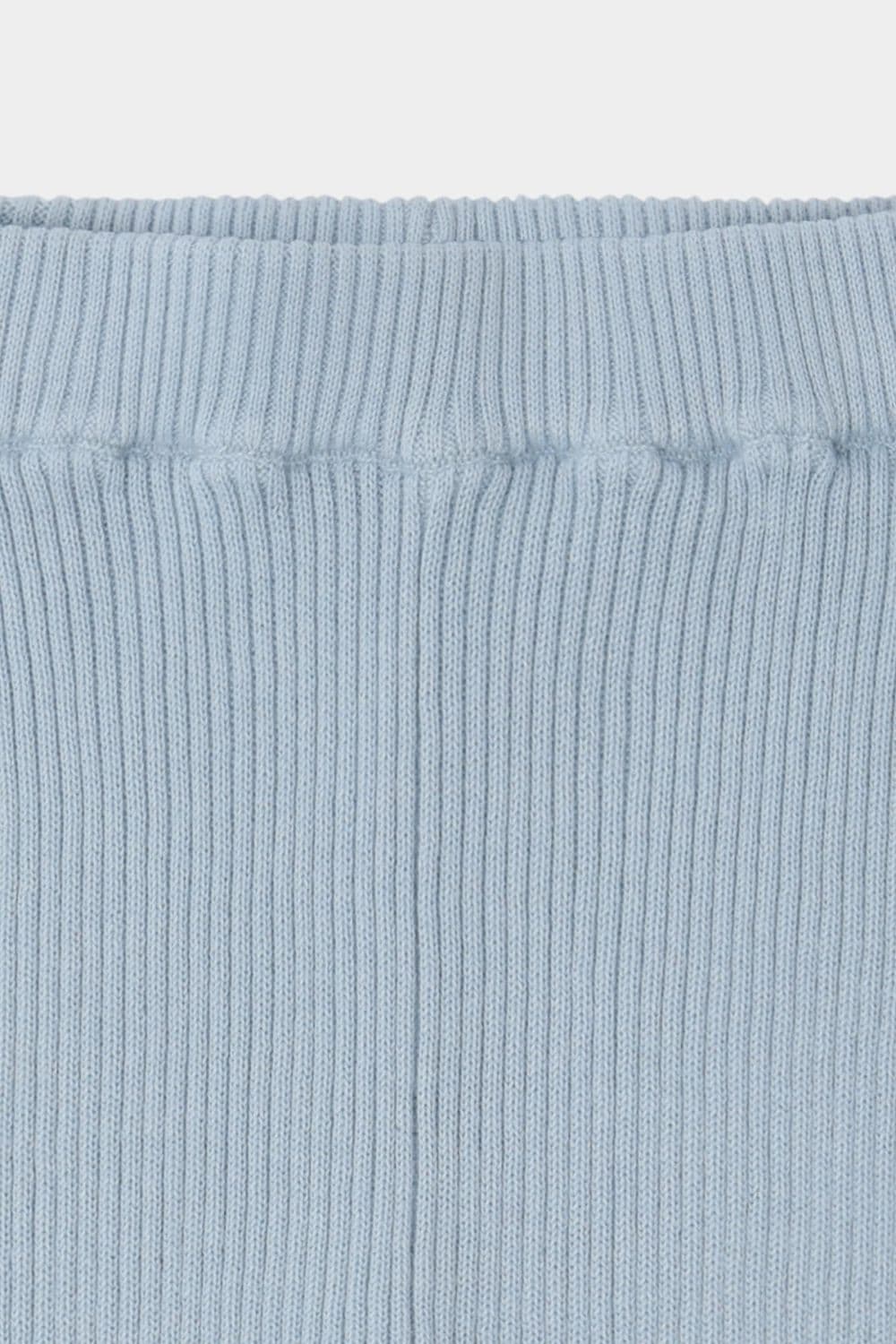 FUB / Rib Flæse leggings / Pale Blue — billede 2