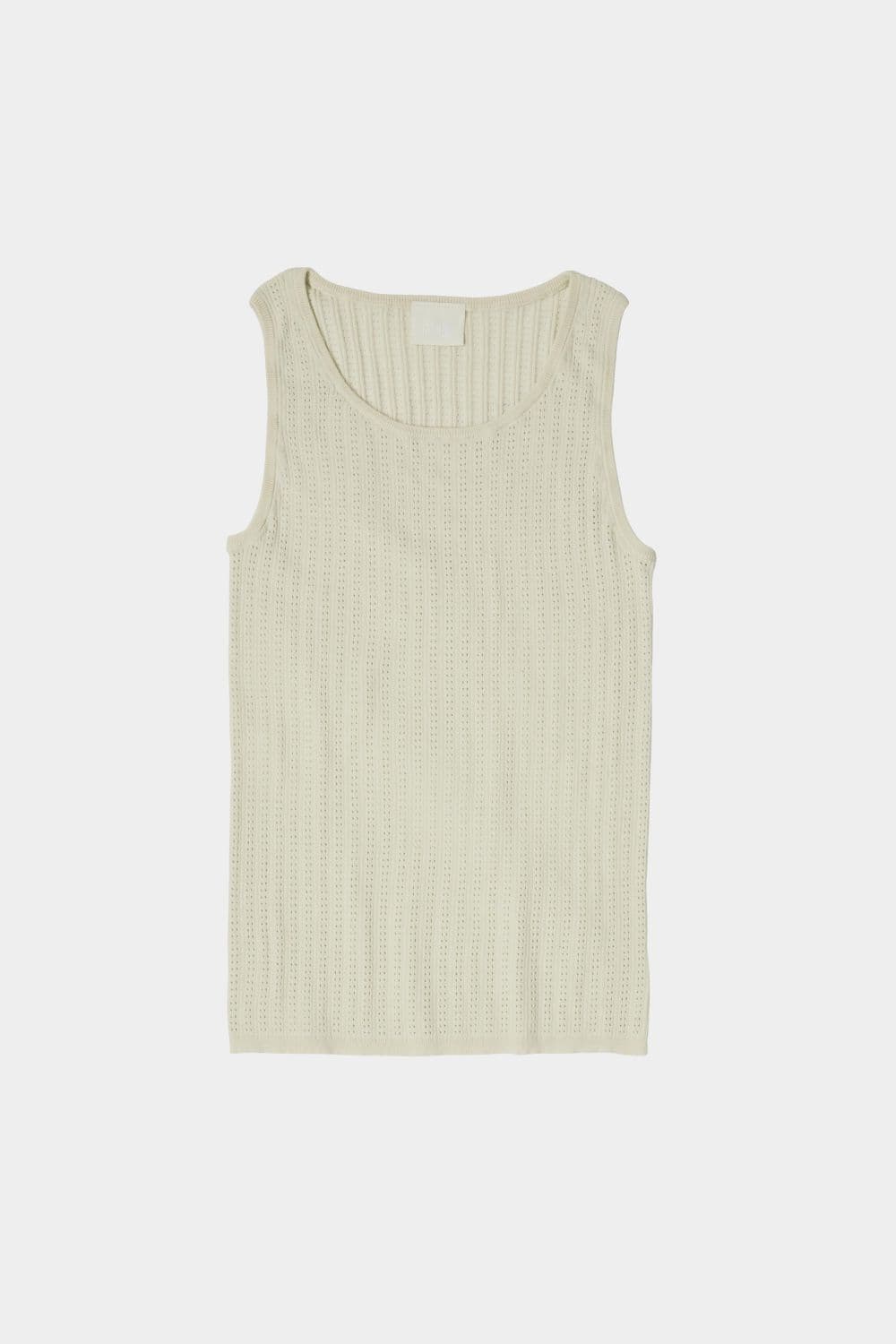 FUB — FUB / Woman pointelle camisole / Ecru