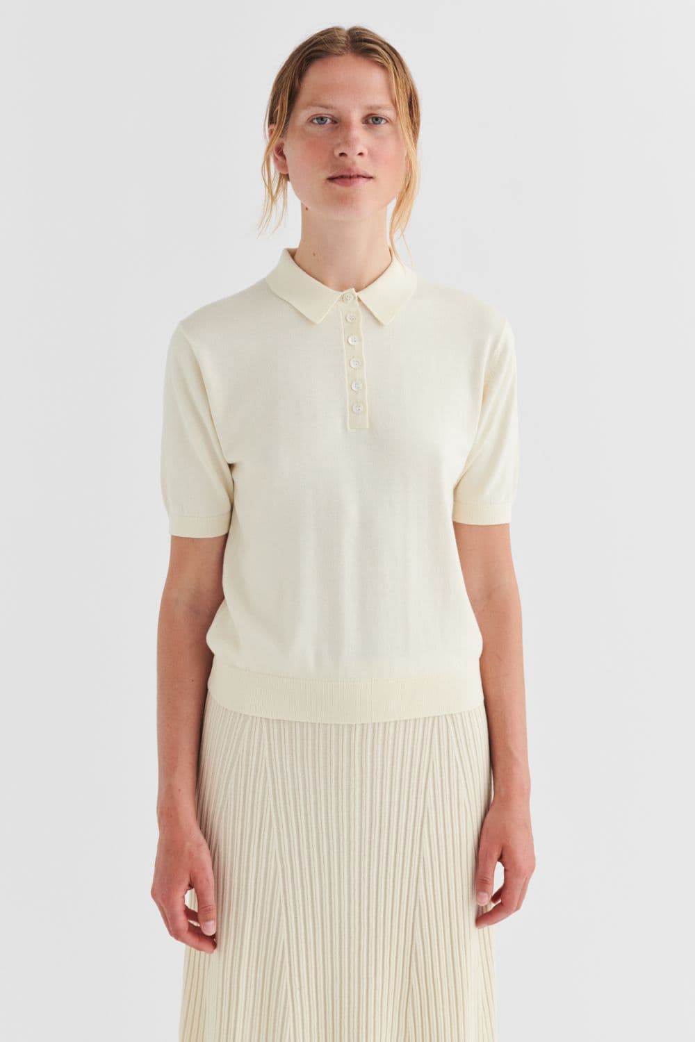 FUB Woman / Classic Polo / Ecru