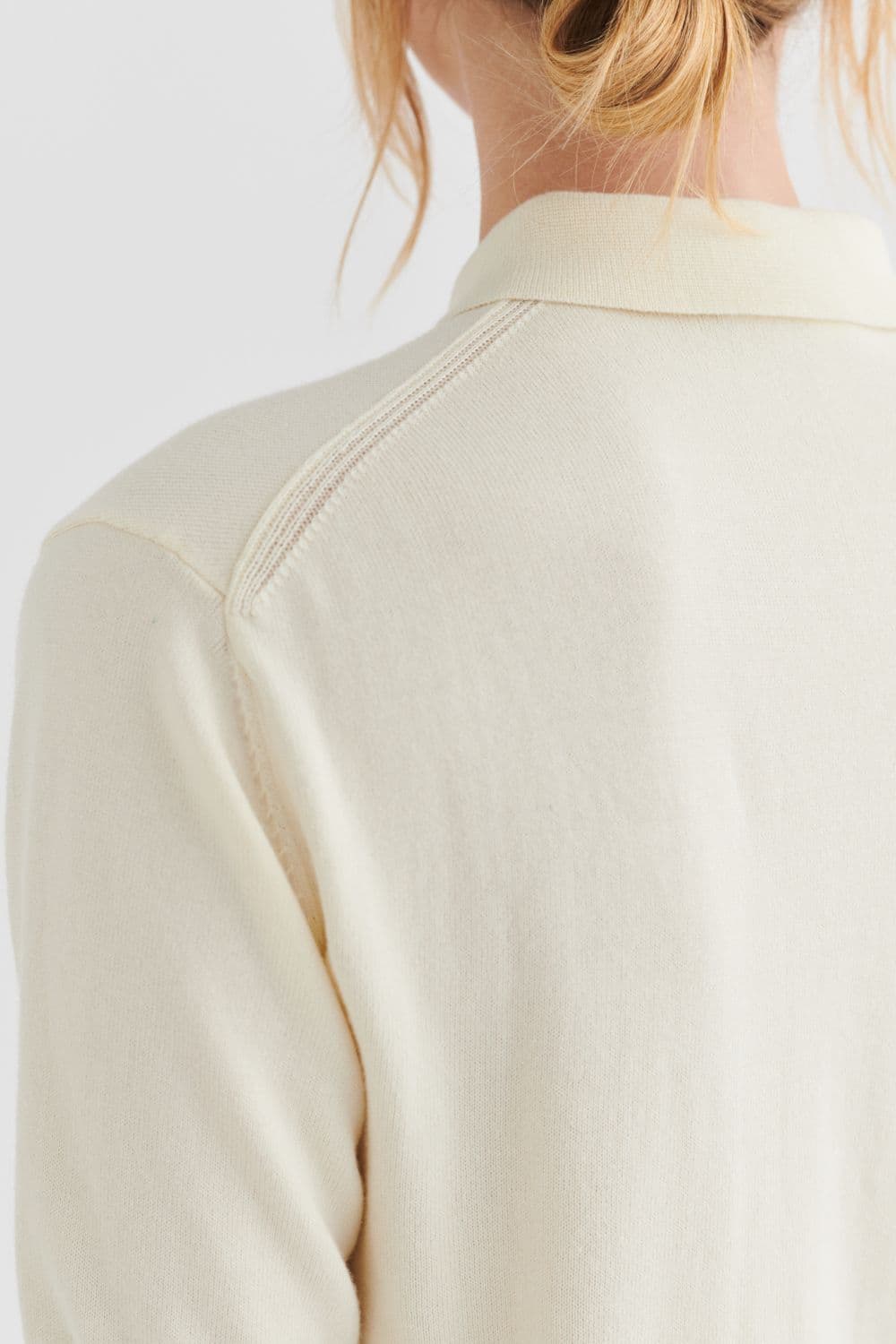FUB Woman / Classic Polo / Ecru — billede 4