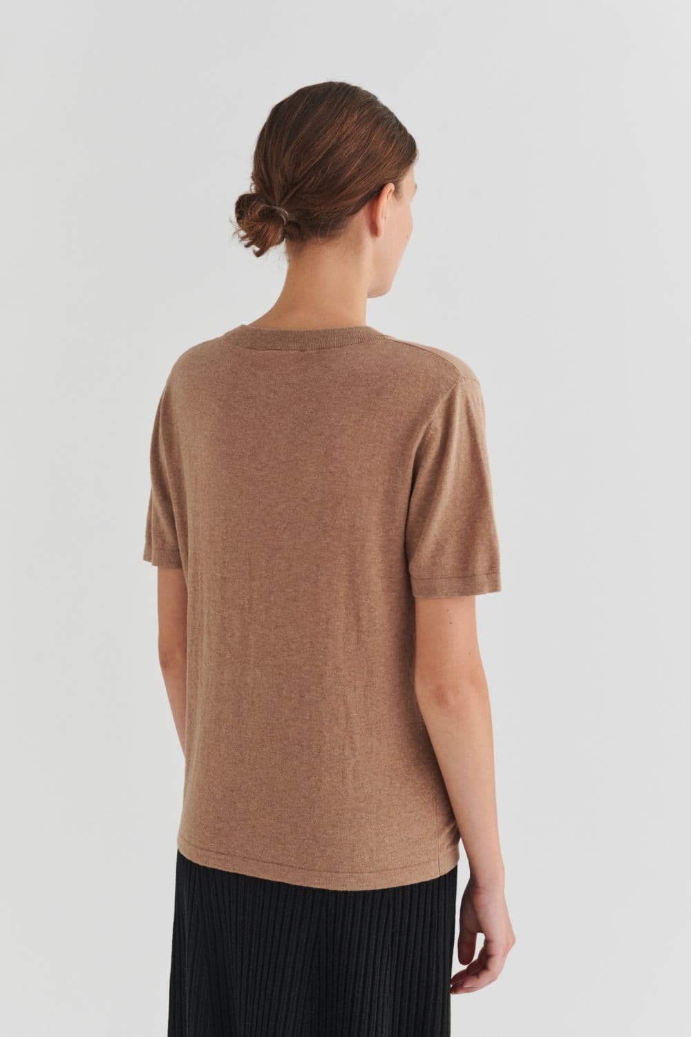 FUB Woman / Classic T-shirt / Camel melange — billede 3
