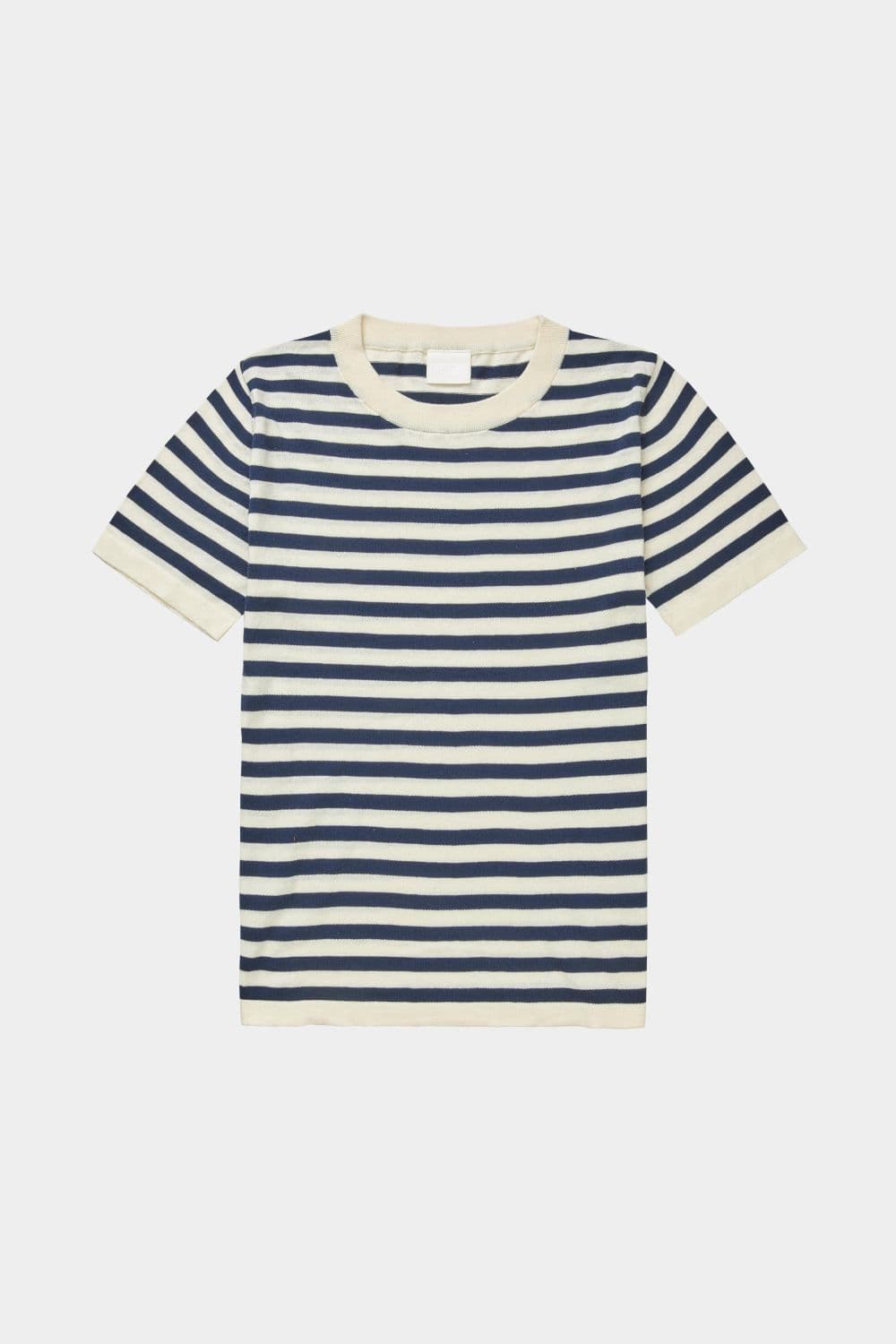 FUB Woman — FUB Woman / Bomulds T-shirt / Ecru Dark Navy