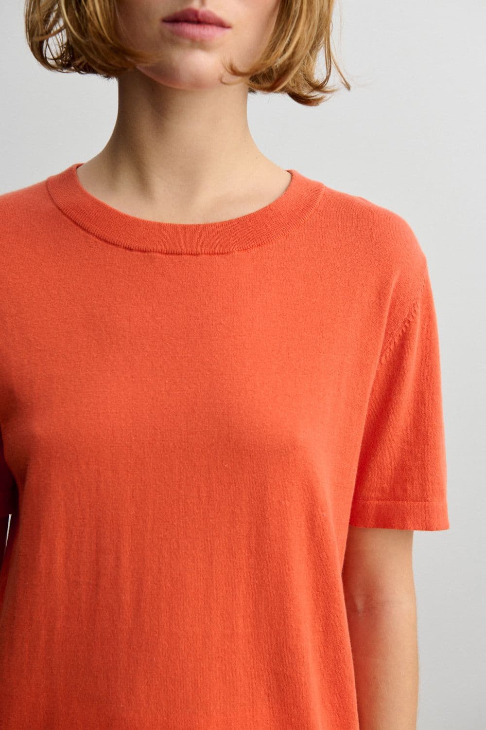 FUB Woman / Bomulds T-shirt / Tangerine — billede 4