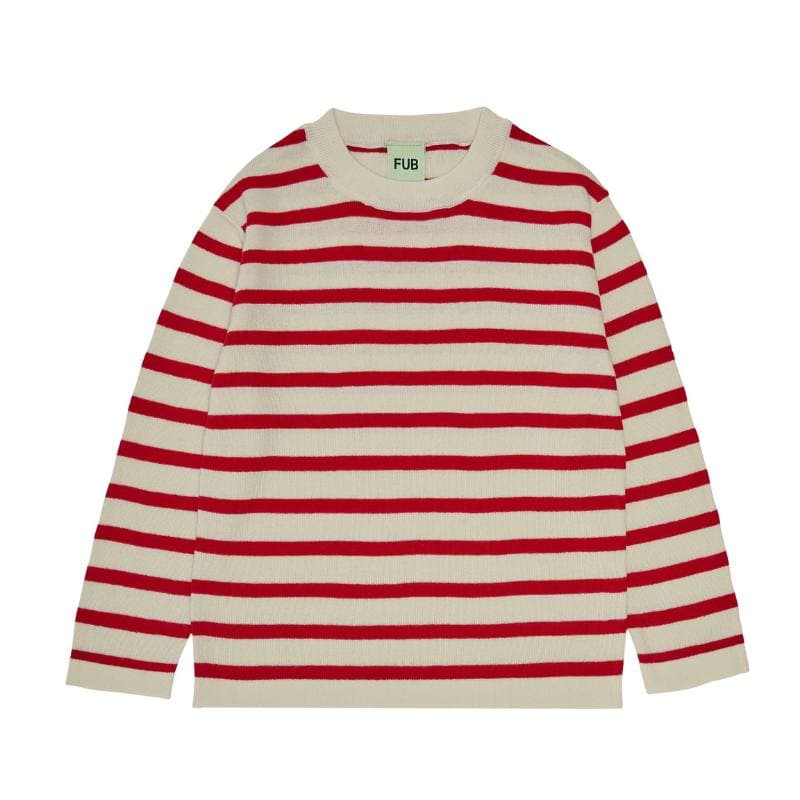 til børn — FUB / Langærmet tee / rød