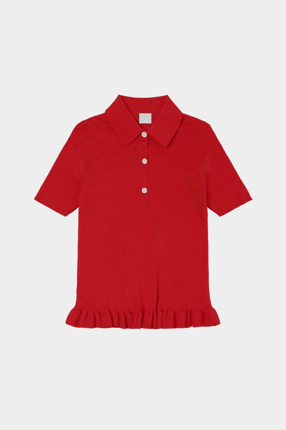 FUB Woman / Rib Polo / Red