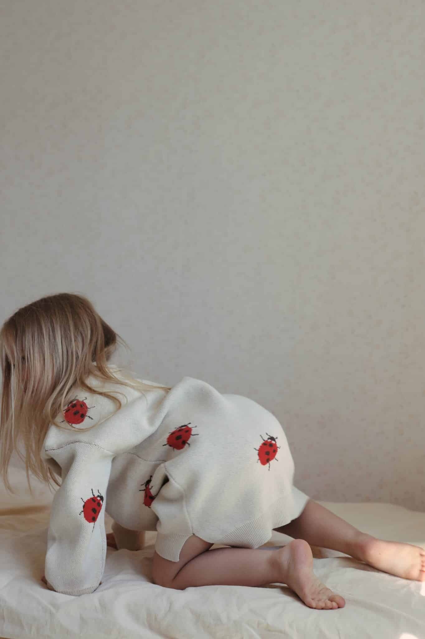 Konges Sløjd / Lapis Strikkjole / Ladybug — billede 4