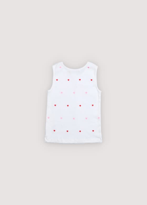 The New Society / Petunia Tee Hearts Pure Cloud — billede 4
