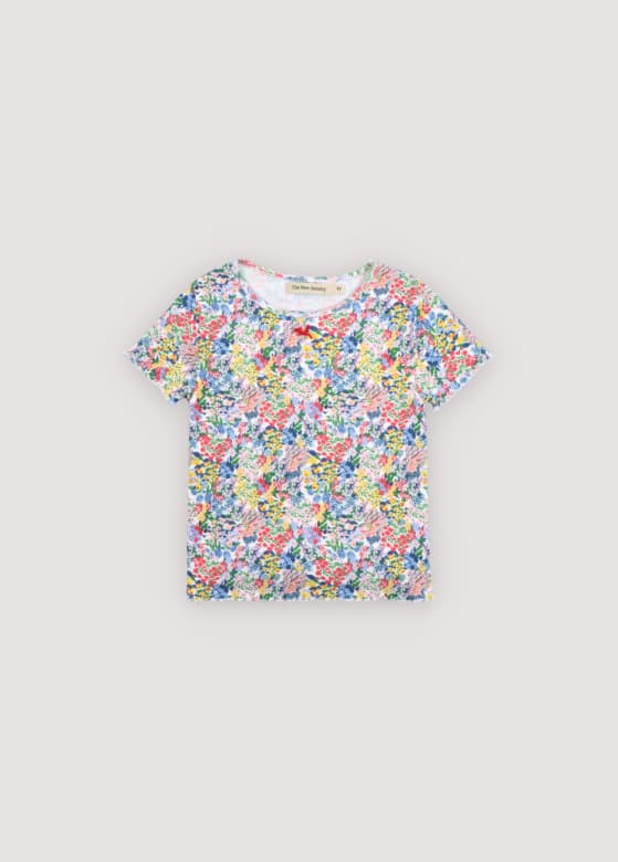 The New Society / TNS Rib Tee Verbena Print