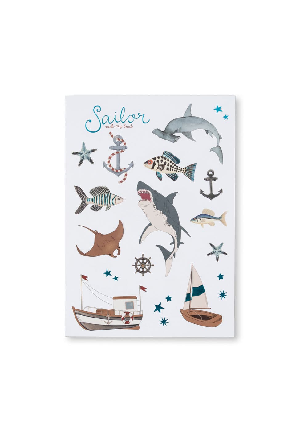 Konges Sløjd / A Sticker a Day / Tiger — billede 2