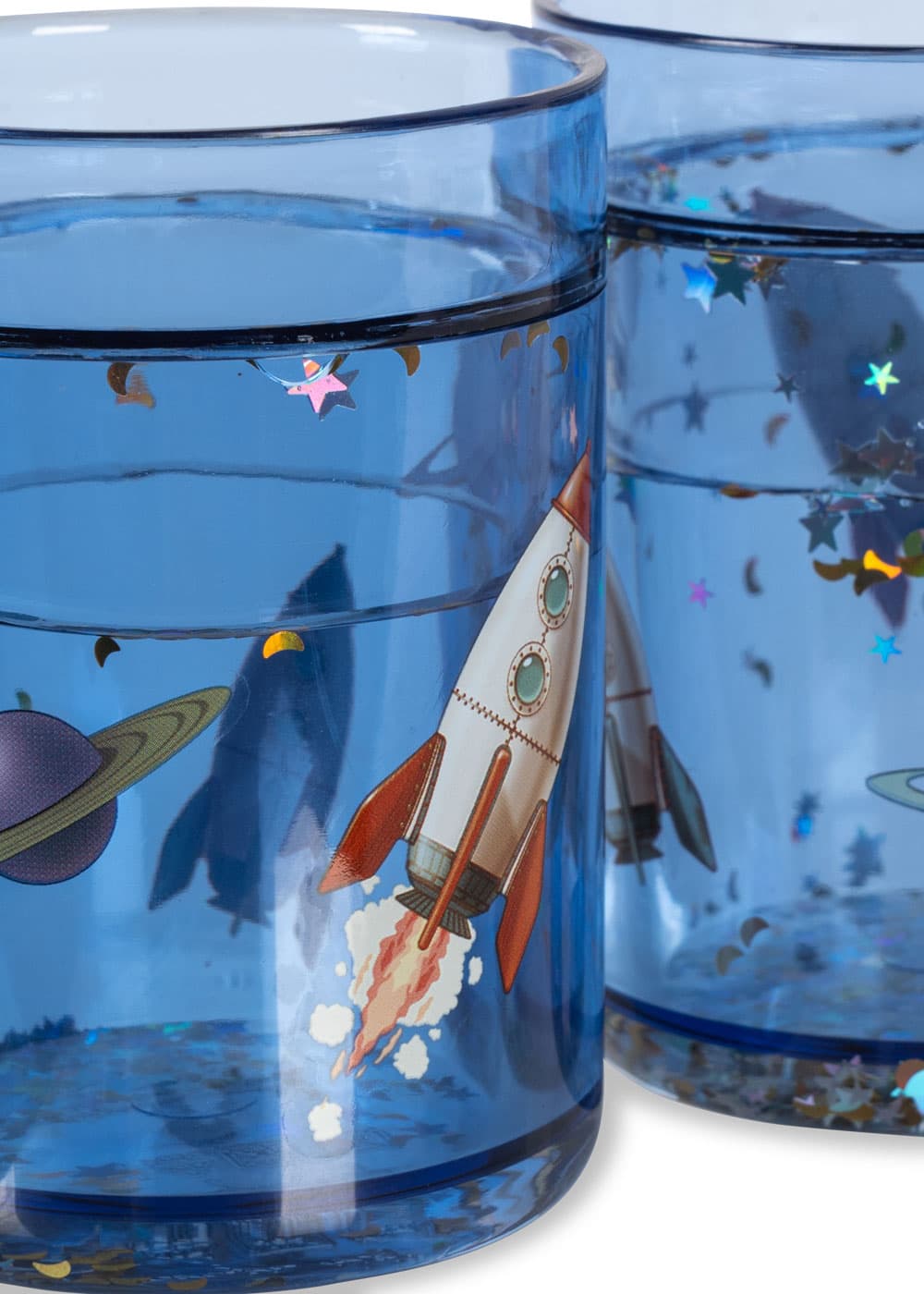 Konges Sløjd / 2-pak glitterkop / Space — billede 2