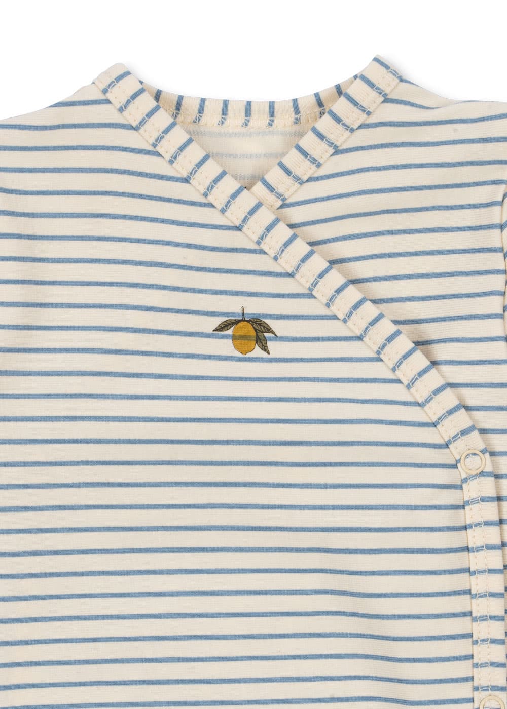 Konges Sløjd / Basic newborn heldragt / Stripe Bluie — billede 3