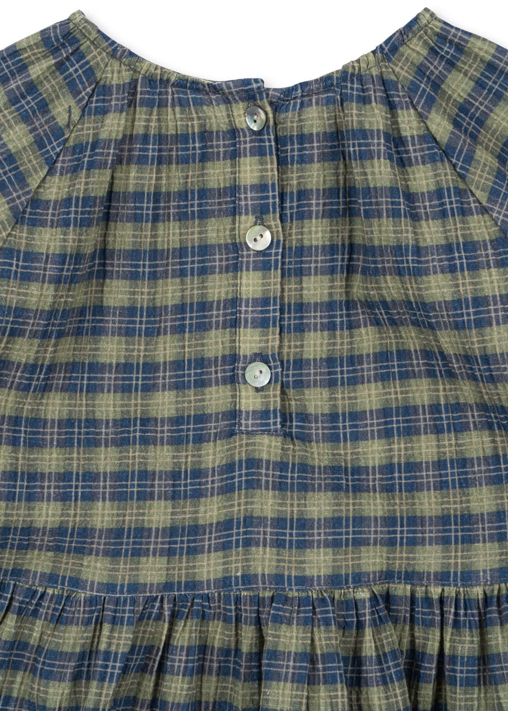 Konges Sløjd / Terre Kjole / Laurel Blue Check — billede 3