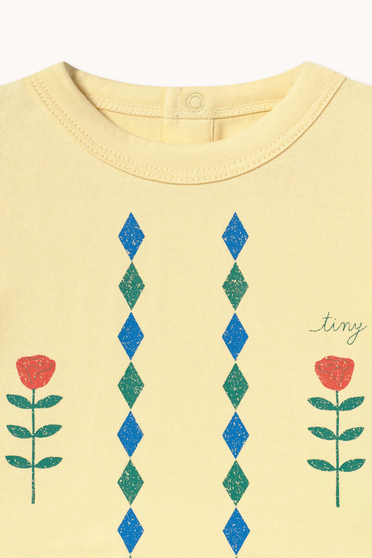 Tinycottons / Diamonds Graphic Baby T-shirt — billede 3