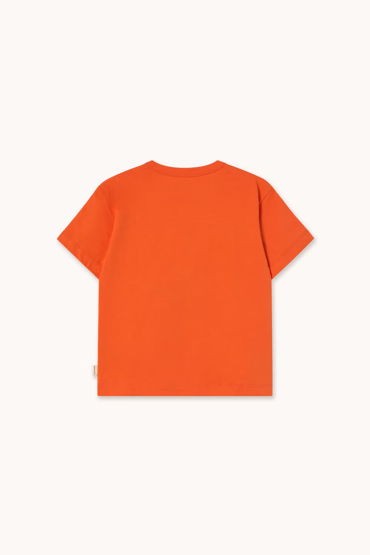 Tinycottons / Yellow Dog Graphic Tee / Orange — billede 2