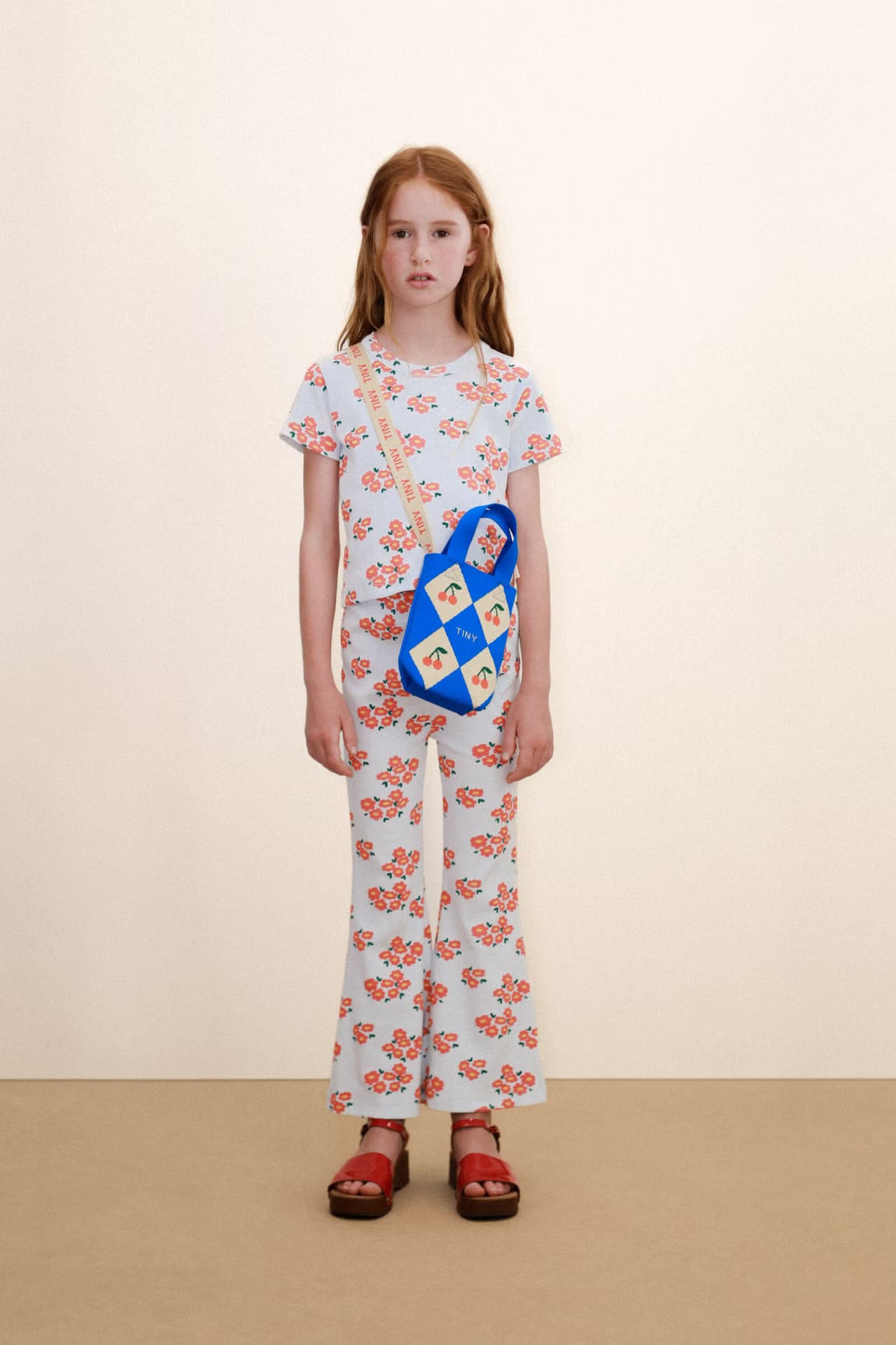 Tinycottons / Blossoms Rib Tee — billede 2