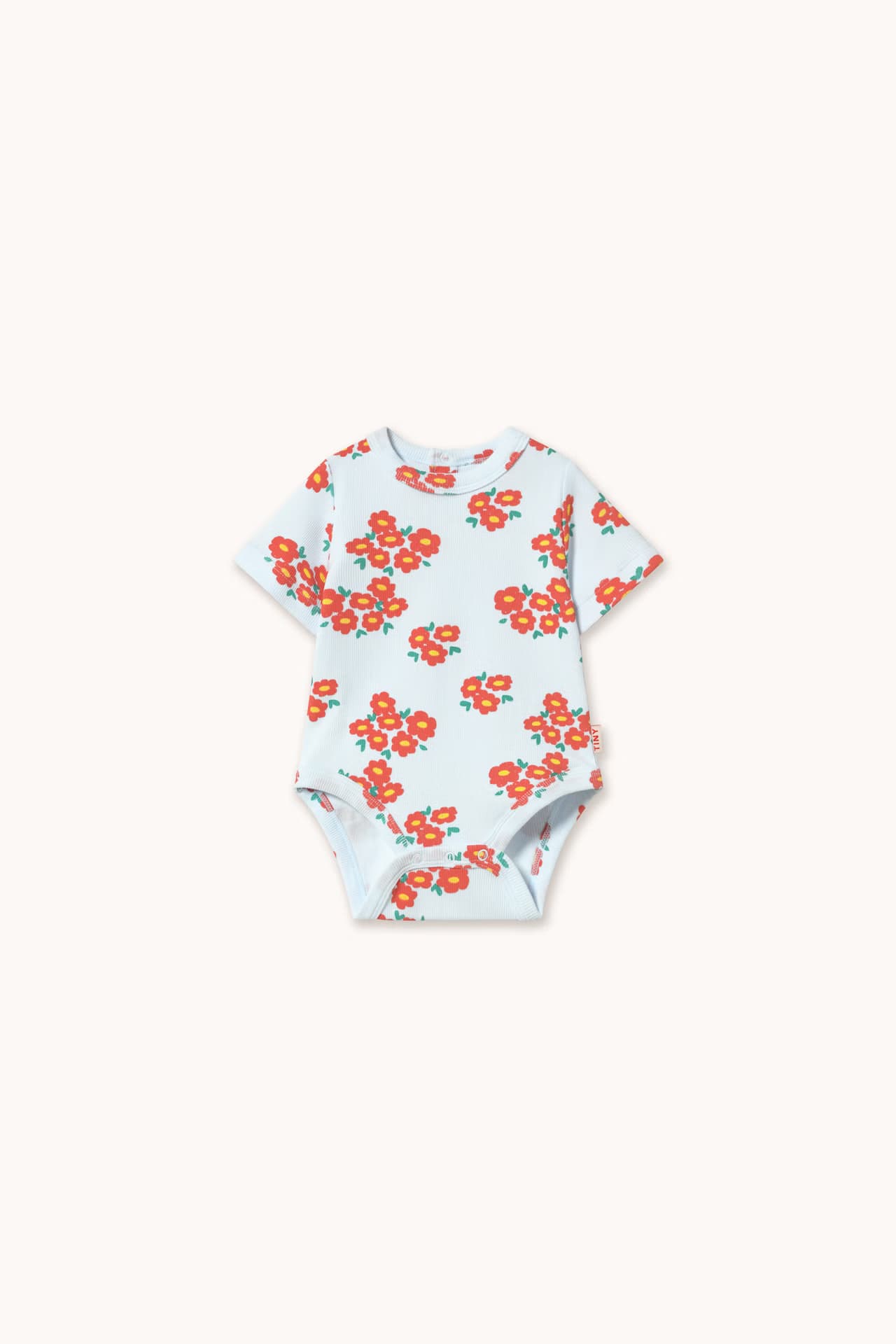 Tinycottons / Blossoms Rib Kortærmet Body