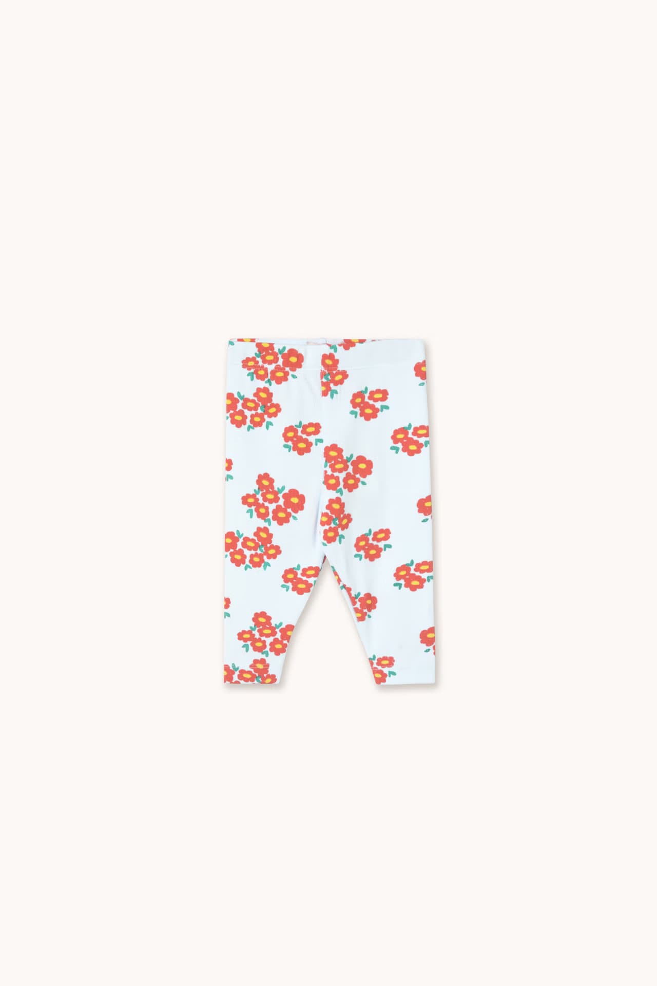 Tinycottons / Blossoms Rib Baby Leggings