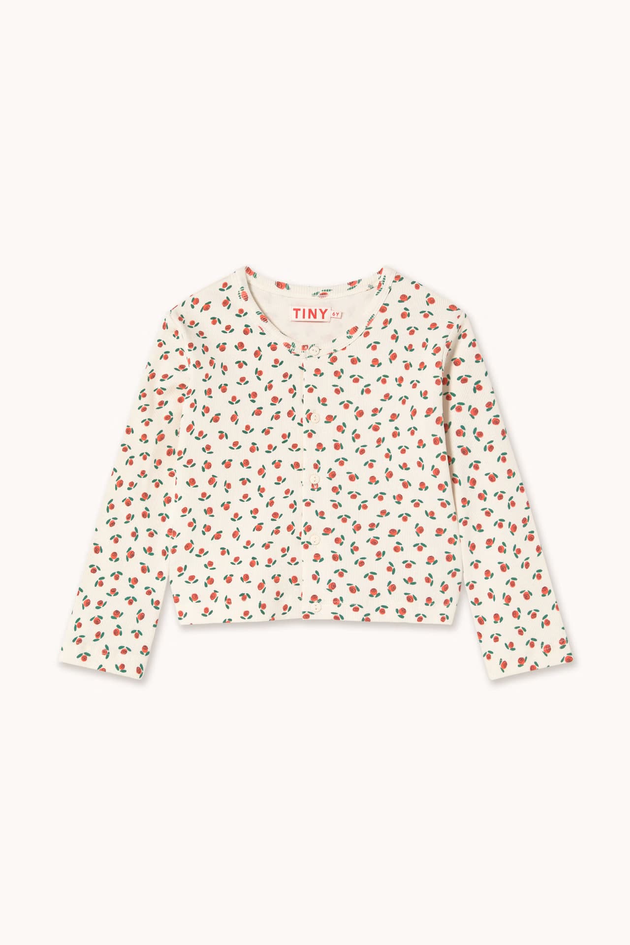 Tinycottons / Tiny Roses Rib Cardigan