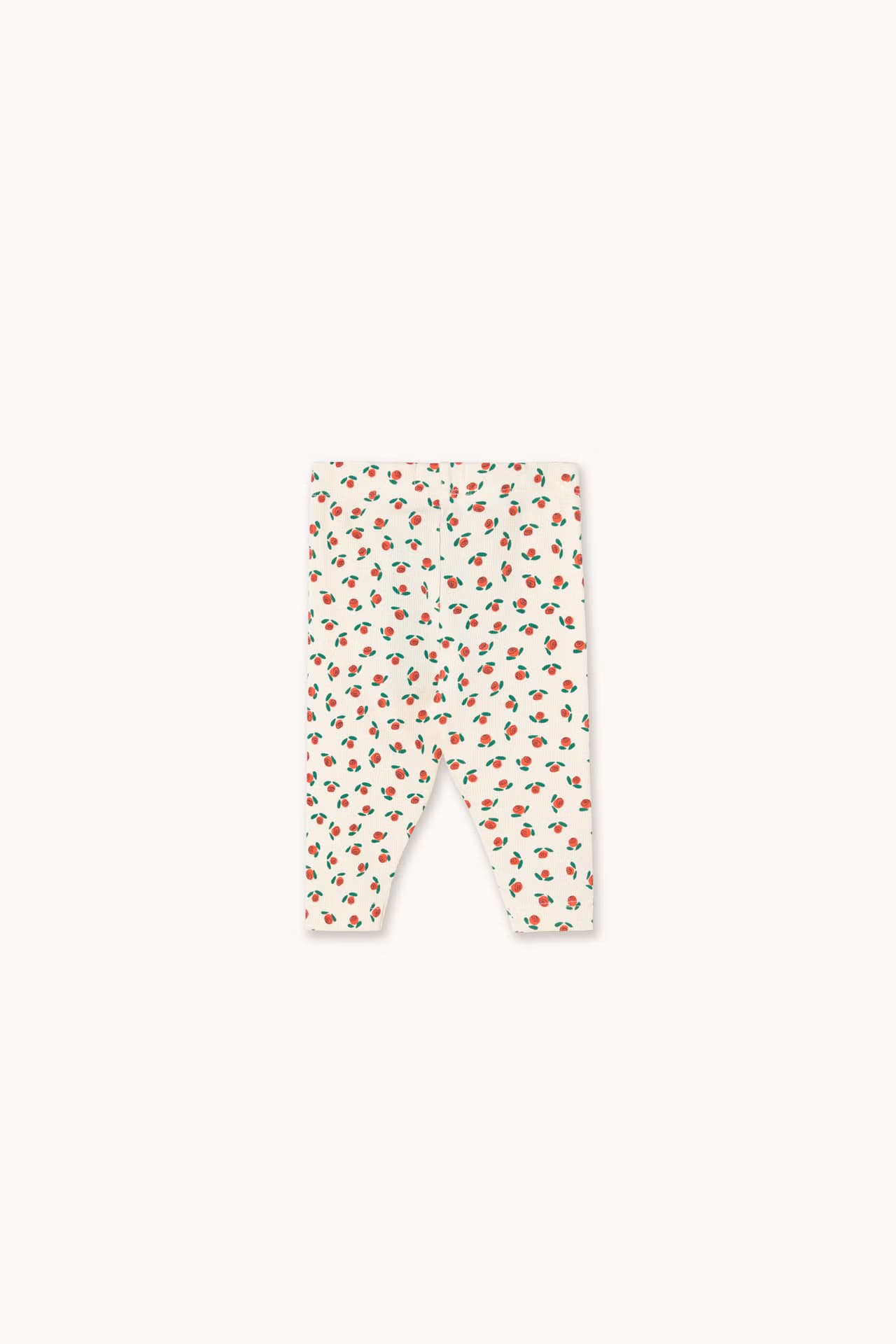Tinycottons / Tiny Roses Rib Baby Leggings