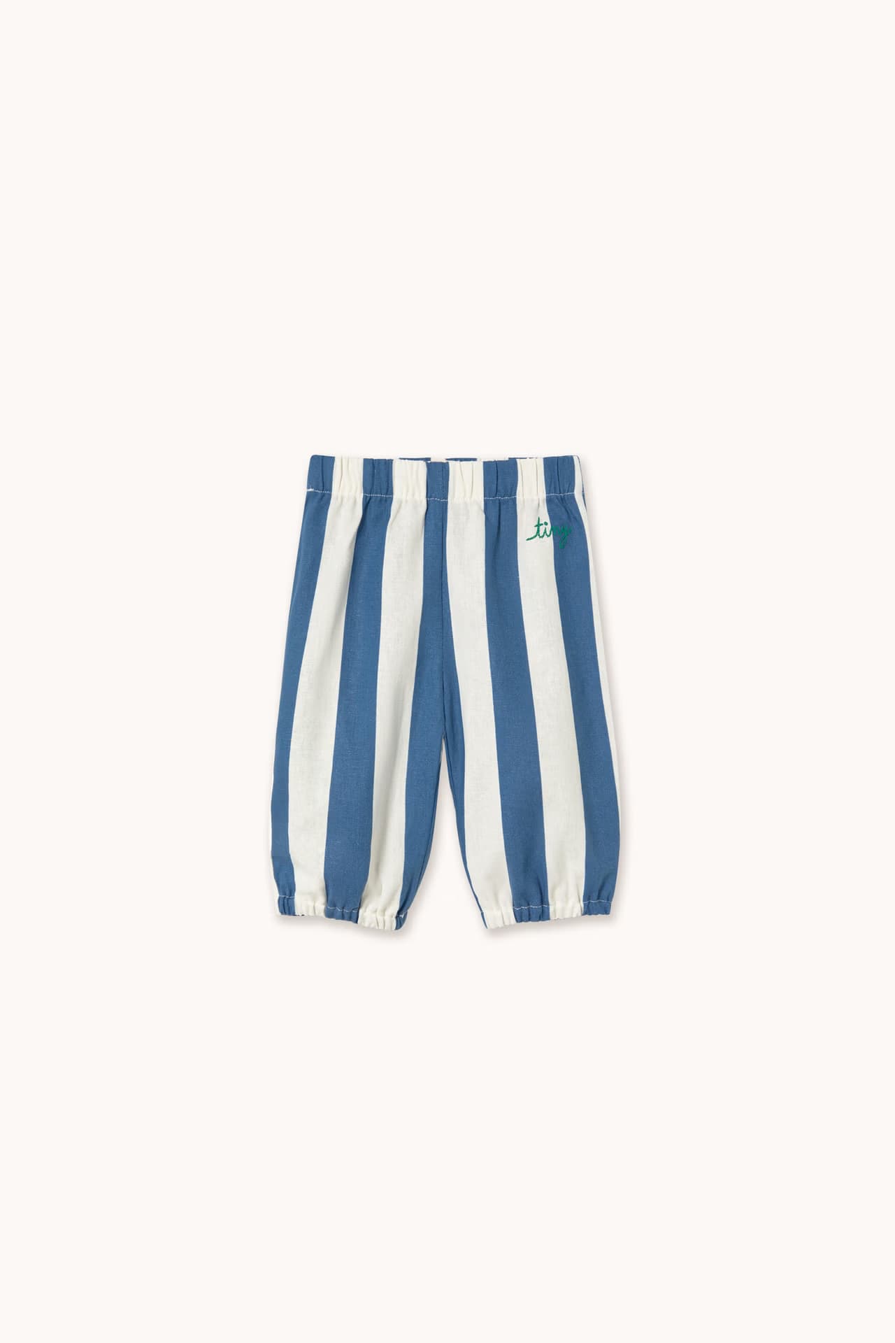 Tinycottons / Light Navy Stripes Baby bukser