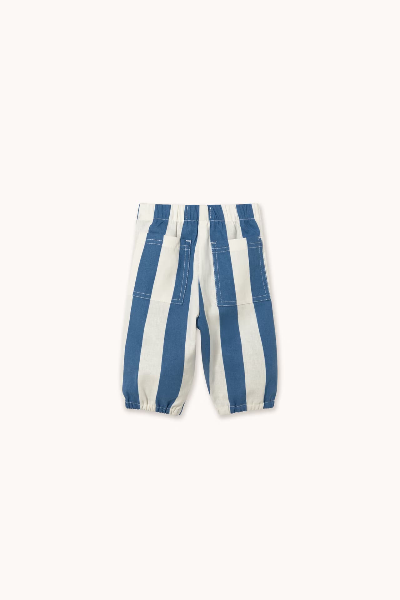 Tinycottons / Light Navy Stripes Baby bukser — billede 2
