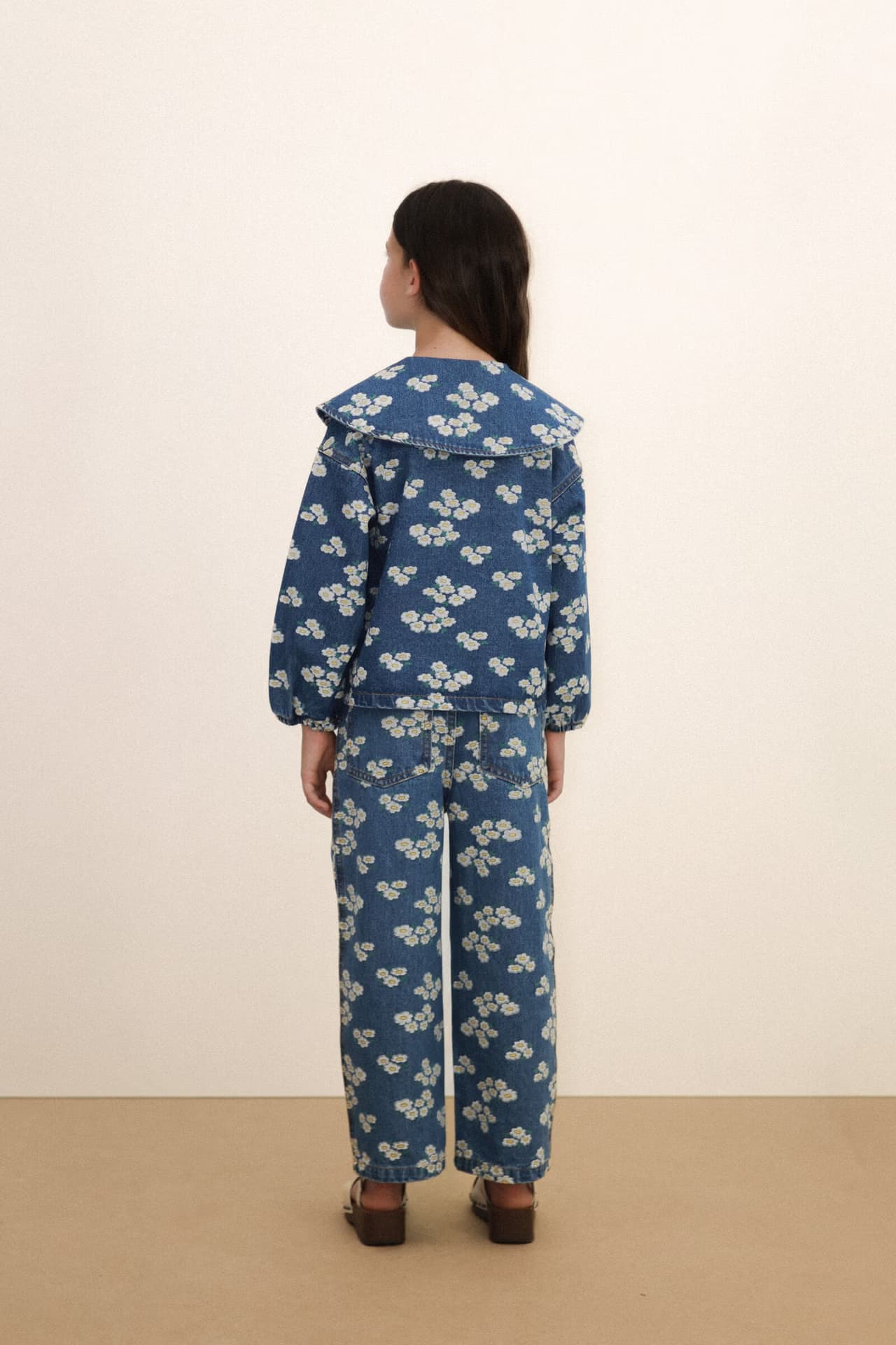 Tinycottons / Blossoms Denim Jeans — billede 6