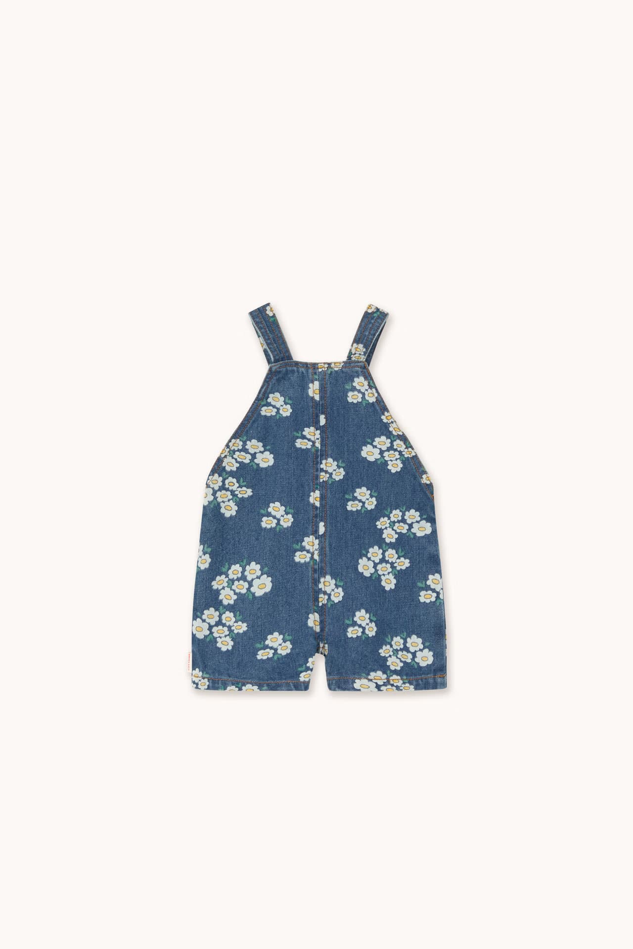 Tinycottons / Blossoms Denim korte smækbukser — billede 3