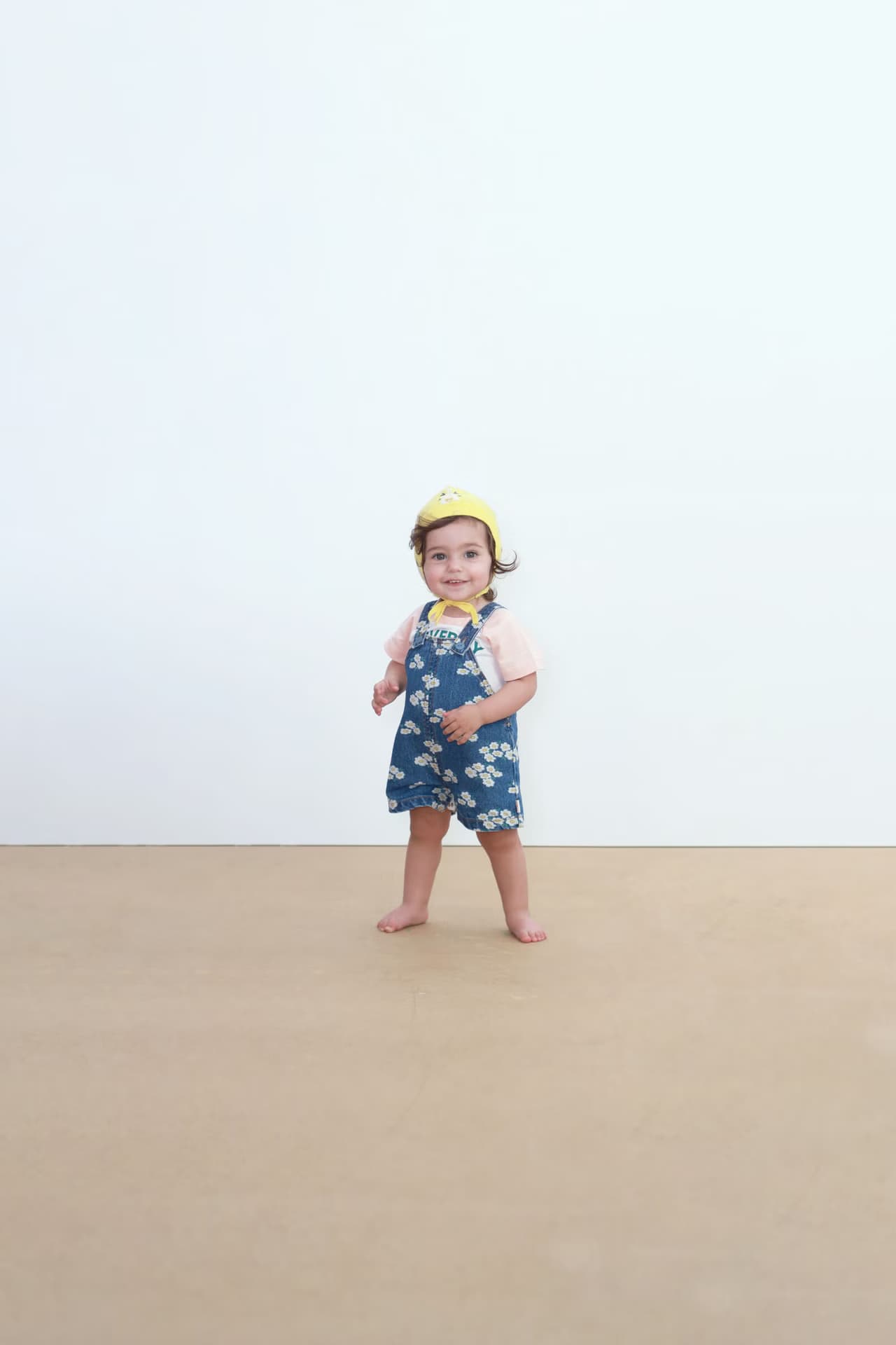 Tinycottons / Blossoms Denim korte smækbukser — billede 2
