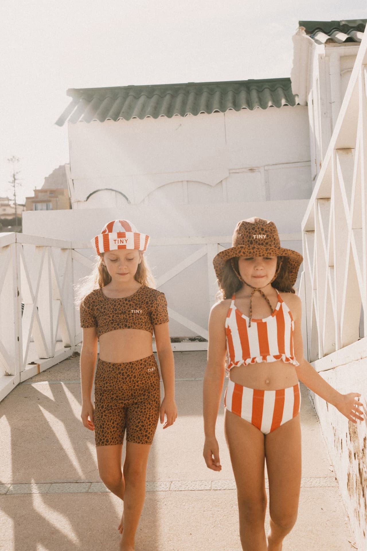 Tinycottons / Red Stripes Swim Set — billede 4