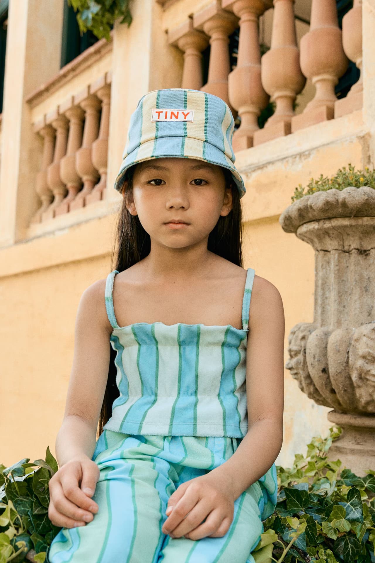 Tinycottons / Retro Stripes Bucket Hat — billede 3