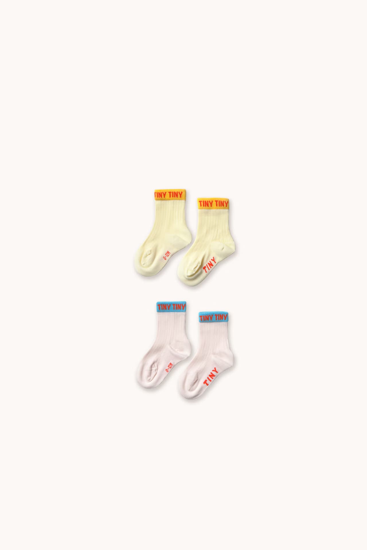 Tinycottons / 2-pak baby strømper
