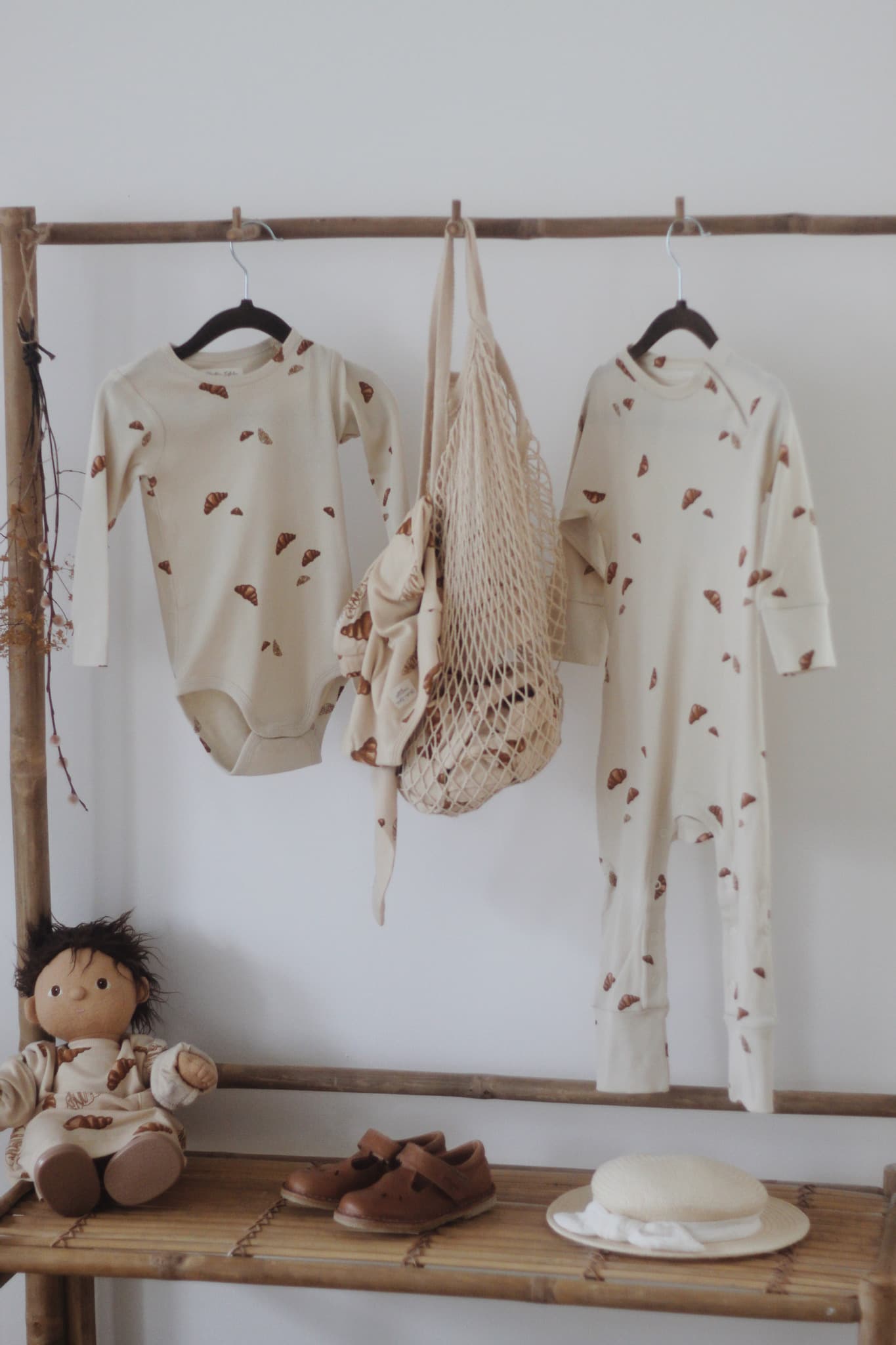 VACVAC studio / Baby Sengetøj / mini croissant — billede 8