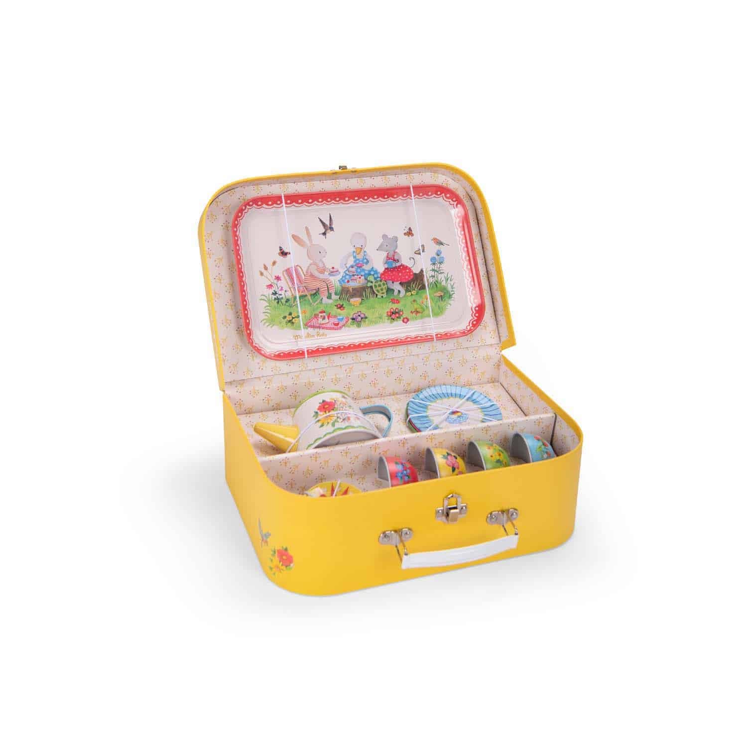 Moulin Roty / Tesæt i kuffert i 14 dele / La Grande Famille — billede 3