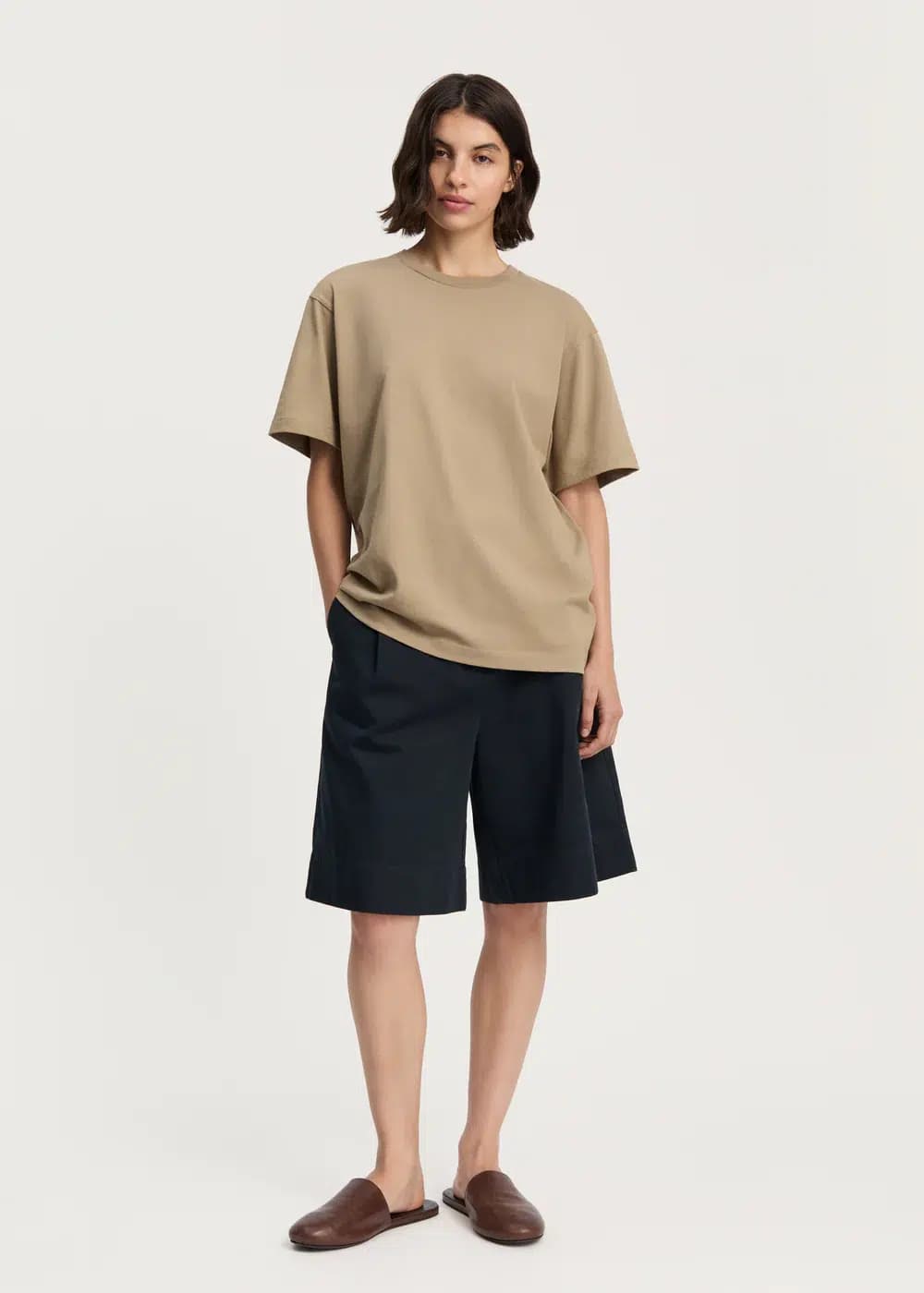 Aiayu / Classic Circular Tee / Clay — billede 2