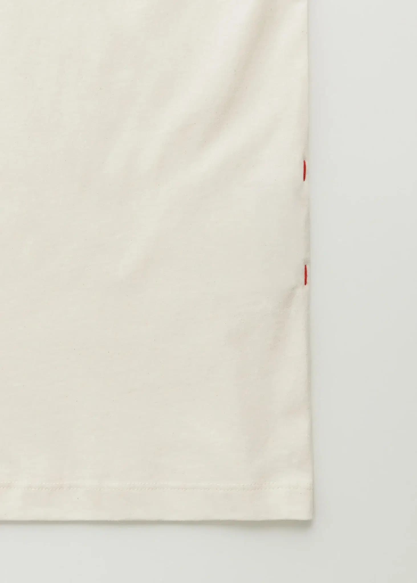Aiayu / Classic Circular Tee / Pure Ecru — billede 2
