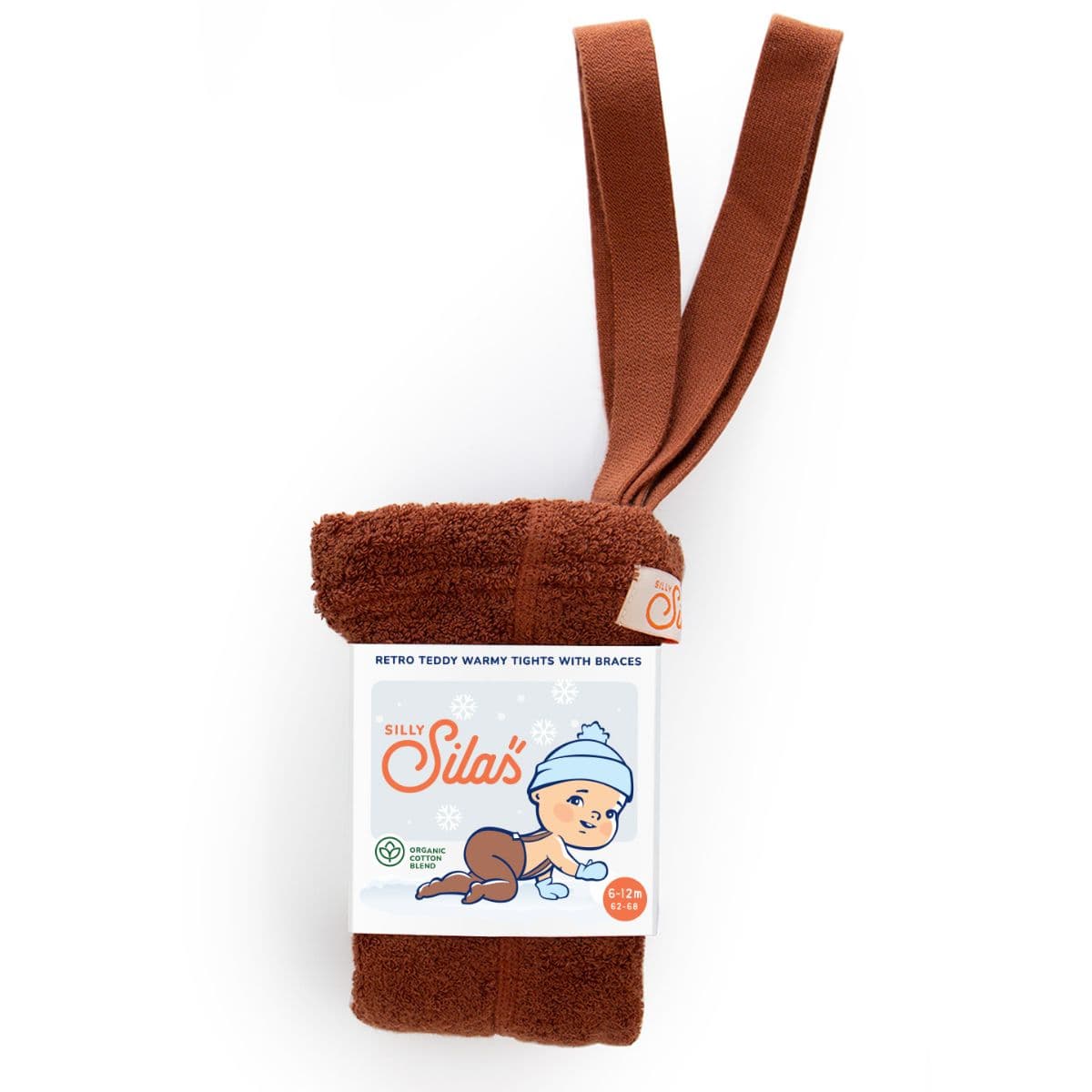 Silly Silas / Teddy Strømpebukser - cinnamon